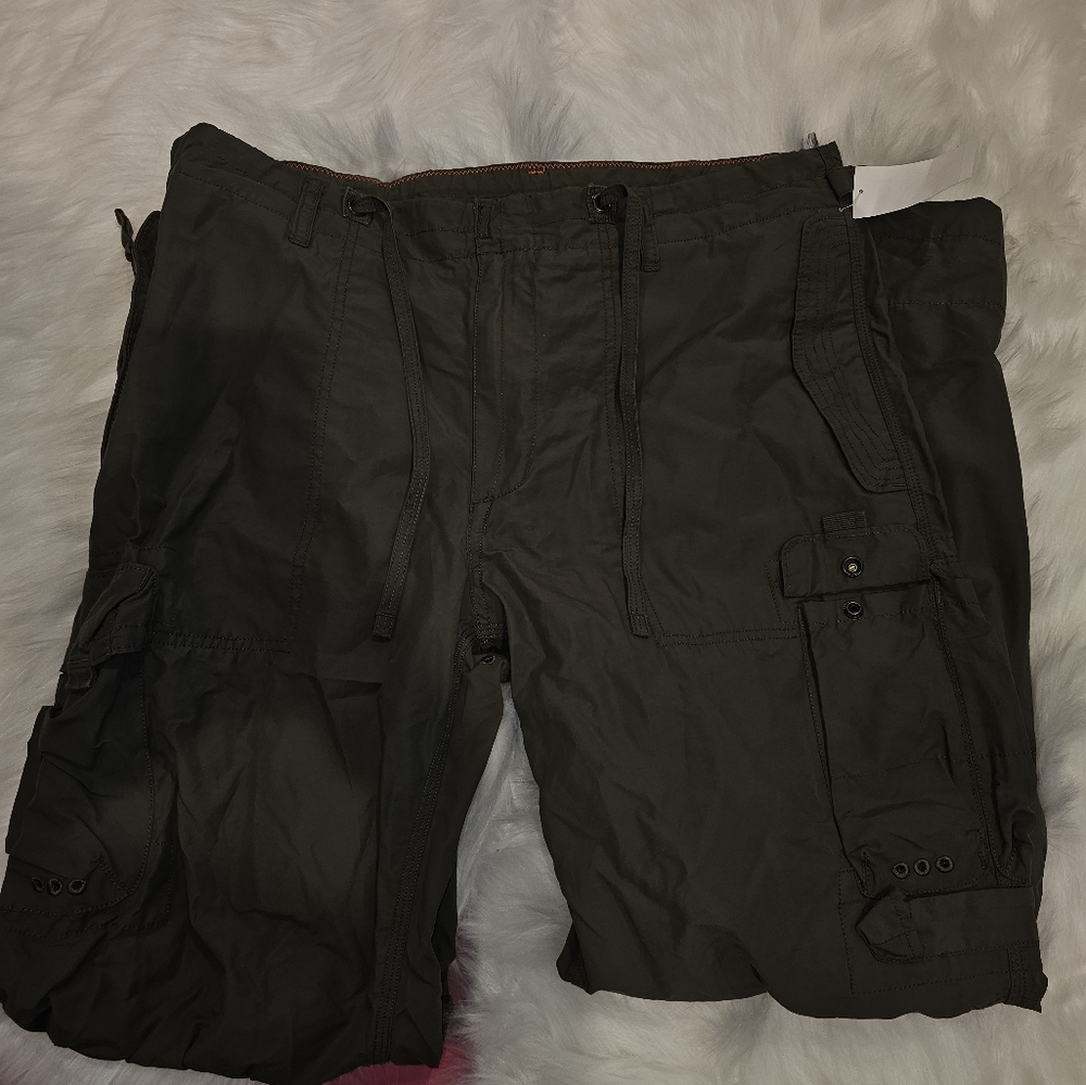 Gap Cargo pants army green size large new with tag - Picture 2 of 5